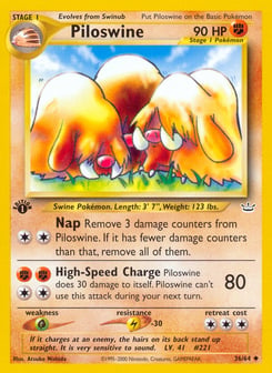 Piloswine 36/64 Neo Revelation