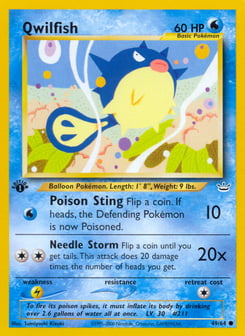 Qwilfish 49/64 Neo Revelation