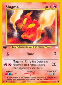 Slugma 53/64 Neo Revelation