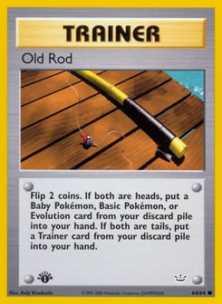 Old Rod 64/64 Neo Revelation