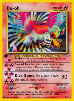 Ho-oh 7/64 Neo Revelation