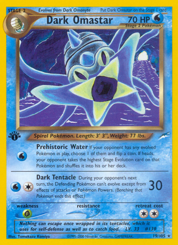 Dark Omastar 19/105 Neo Destiny