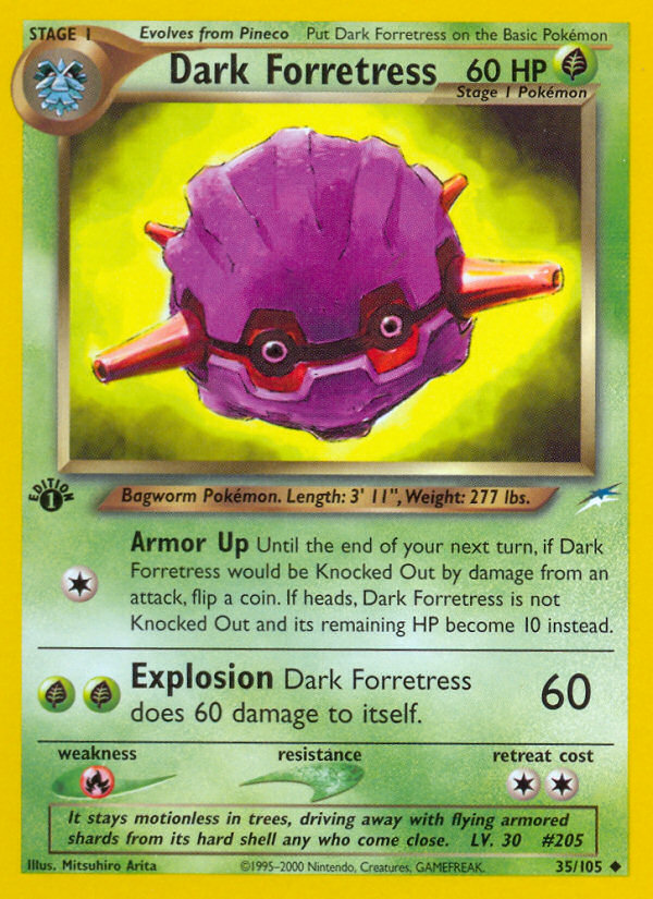 Dark Forretress 35/105 Neo Destiny