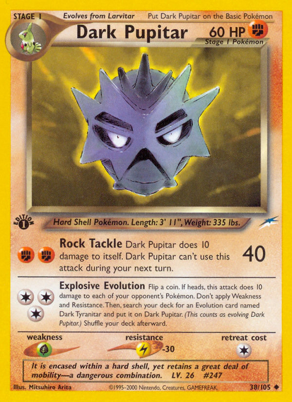 Dark Pupitar 38/105 Neo Destiny
