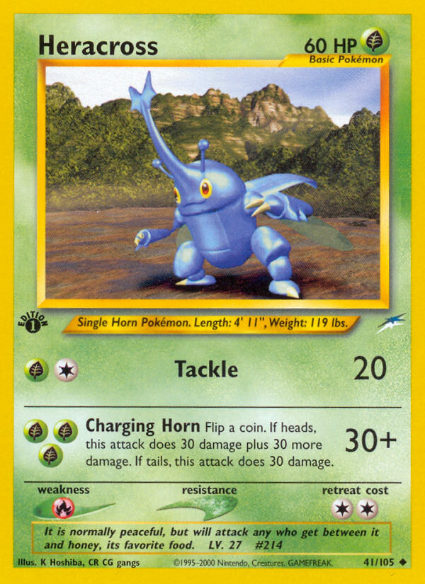 Heracross 41/105 Neo Destiny