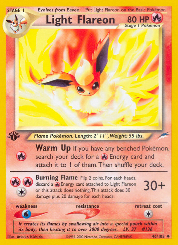 Light Flareon 46/105 Neo Destiny
