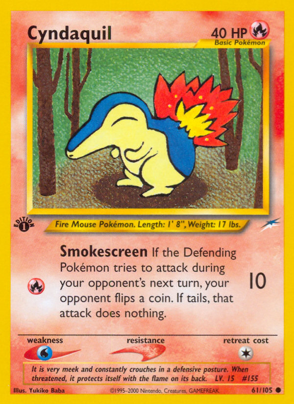 Cyndaquil 61/105 Neo Destiny