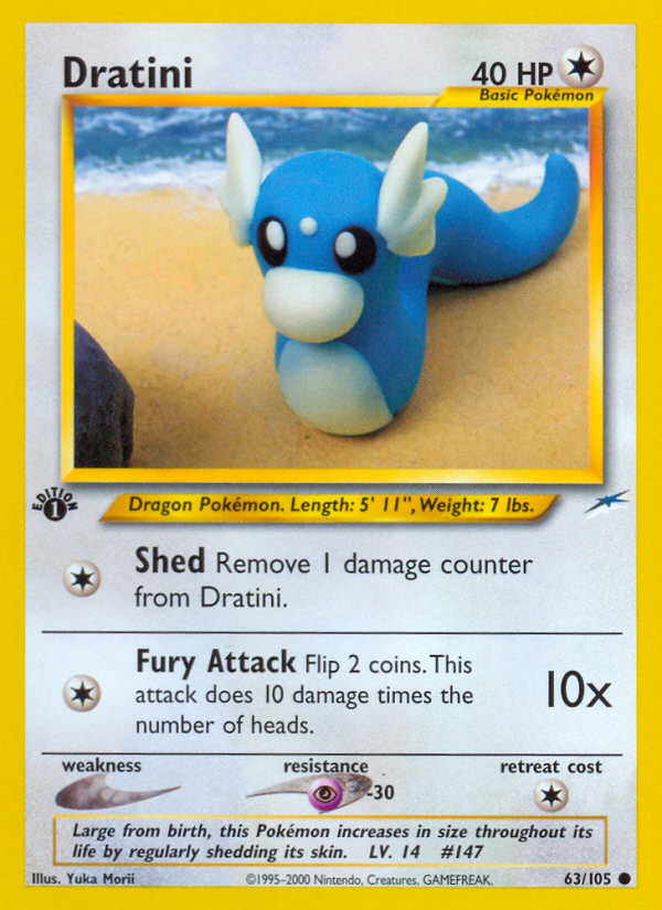 Dratini 63/105 Neo Destiny