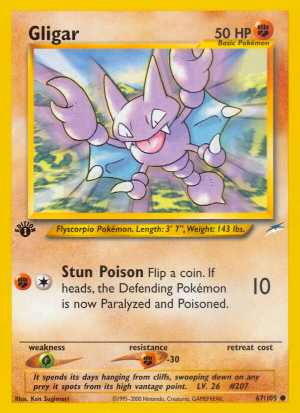 Gligar 67/105 Neo Destiny