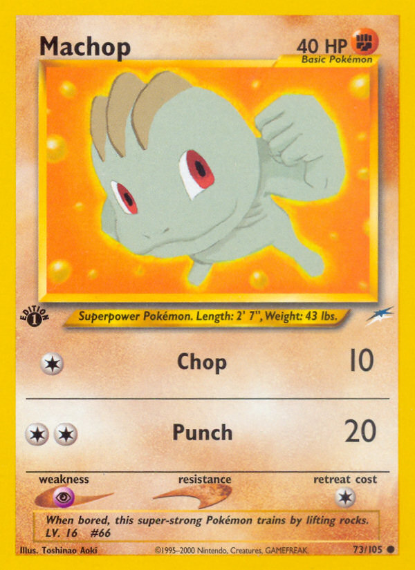 Machop 73/105 Neo Destiny