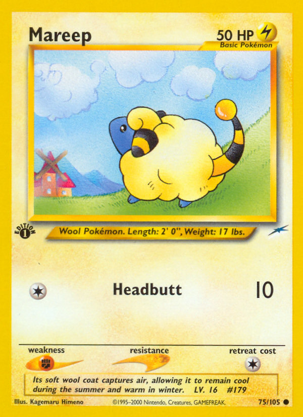 Mareep 75/105 Neo Destiny