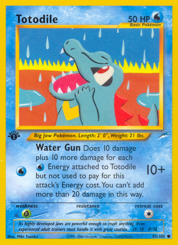 Totodile 85/105 Neo Destiny