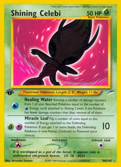 Shining Celebi 106/105 Neo Destiny