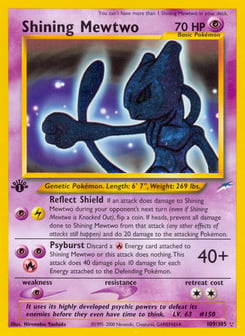 Shining Mewtwo 109/105 Neo Destiny