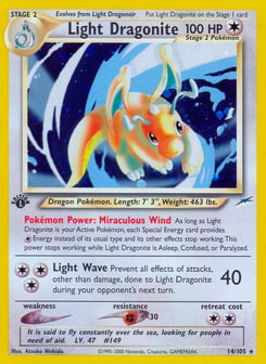 Light Dragonite 14/105 Neo Destiny