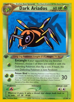 Dark Ariados 17/105 Neo Destiny