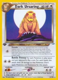 Dark Ursaring 21/105 Neo Destiny