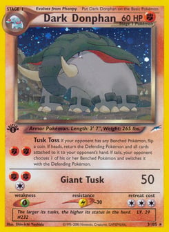 Dark Donphan 3/105 Neo Destiny