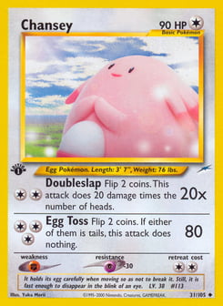 Chansey 31/105 Neo Destiny