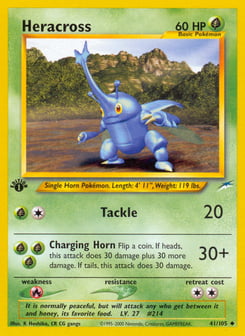 Heracross 41/105 Neo Destiny