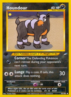 Houndour 43/105 Neo Destiny