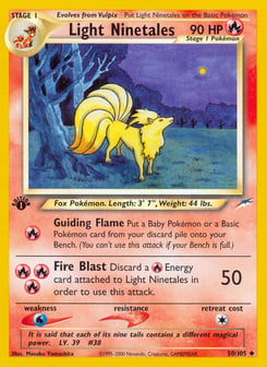 Light Ninetales 50/105 Neo Destiny