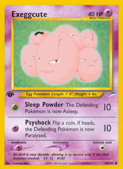 Exeggcute 64/105 Neo Destiny