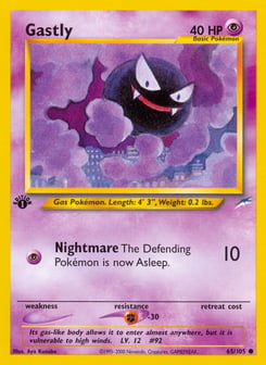 Gastly 65/105 Neo Destiny