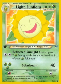 Light Sunflora 72/105 Neo Destiny
