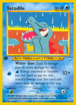 Totodile 85/105 Neo Destiny