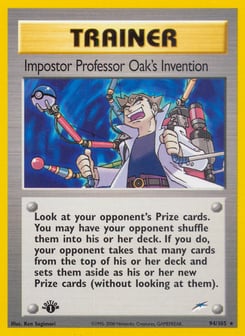 Impostor Professor Oak's Invention 94/105 Neo Destiny