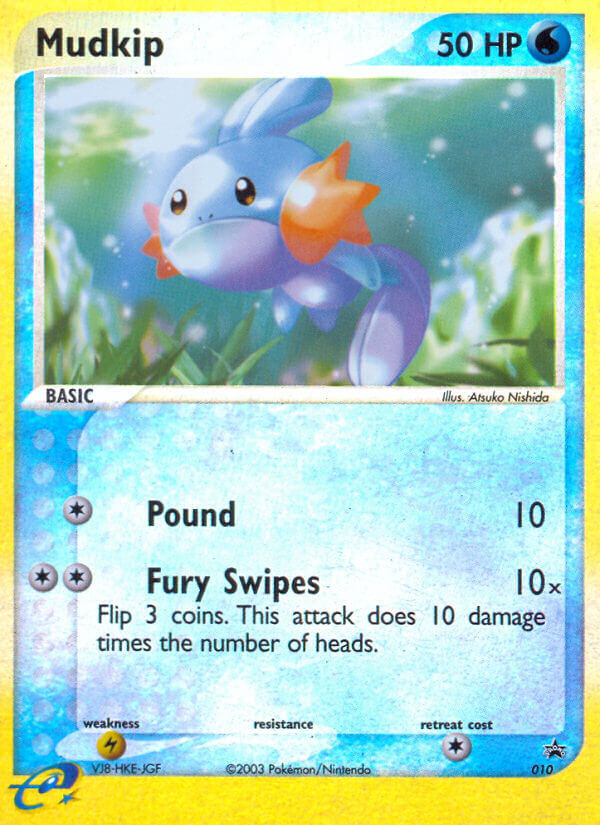 Mudkip 010 Nintendo Black Star Promos