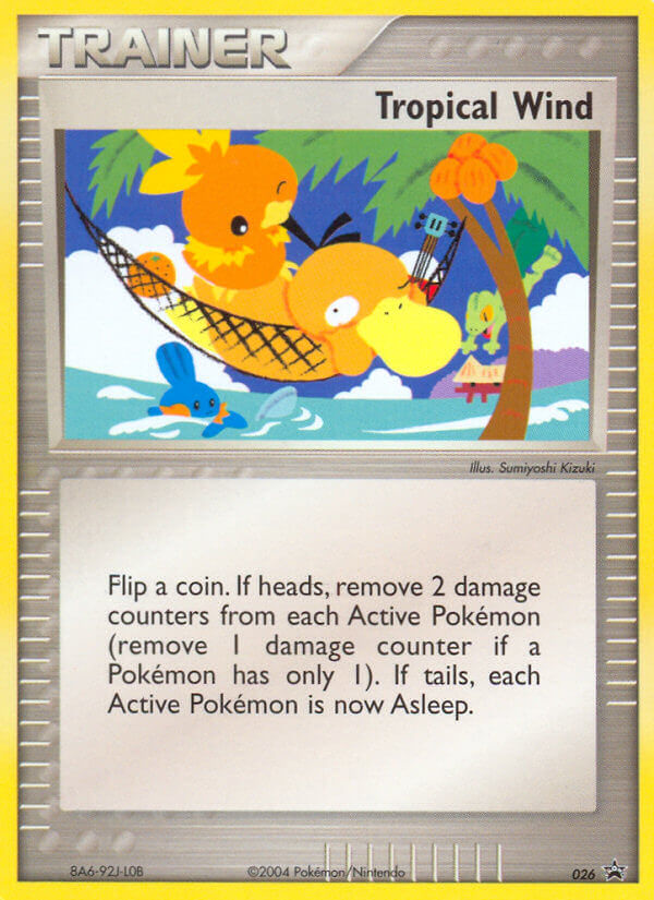 Tropical Wind 026 Nintendo Black Star Promos