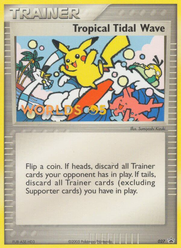Tropical Tidal Wave 027 Nintendo Black Star Promos