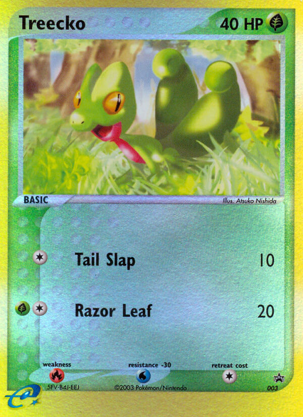Treecko 003 Nintendo Black Star Promos