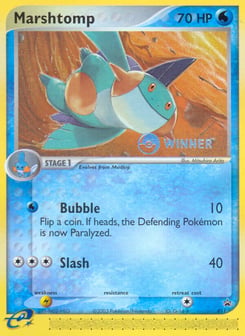 Marshtomp 011 Nintendo Black Star Promos