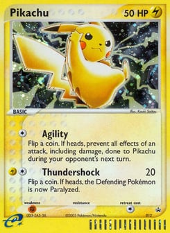Pikachu 012 Nintendo Black Star Promos