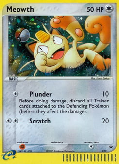 Meowth 013 Nintendo Black Star Promos