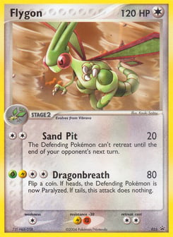 Flygon 025 Nintendo Black Star Promos