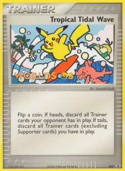 Tropical Tidal Wave 027 Nintendo Black Star Promos