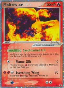 Moltres ex 031 Nintendo Black Star Promos