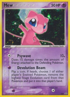 Mew 040 Nintendo Black Star Promos