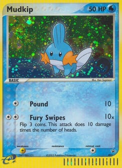 Mudkip 005 Nintendo Black Star Promos
