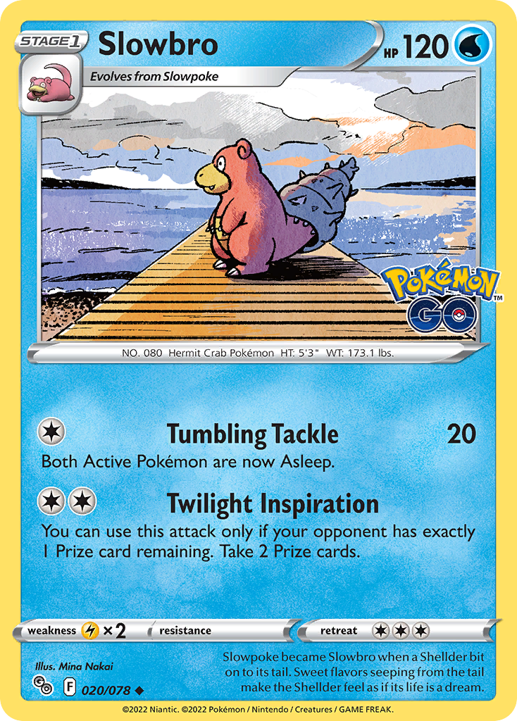 Slowbro 020/078 Pokémon GO