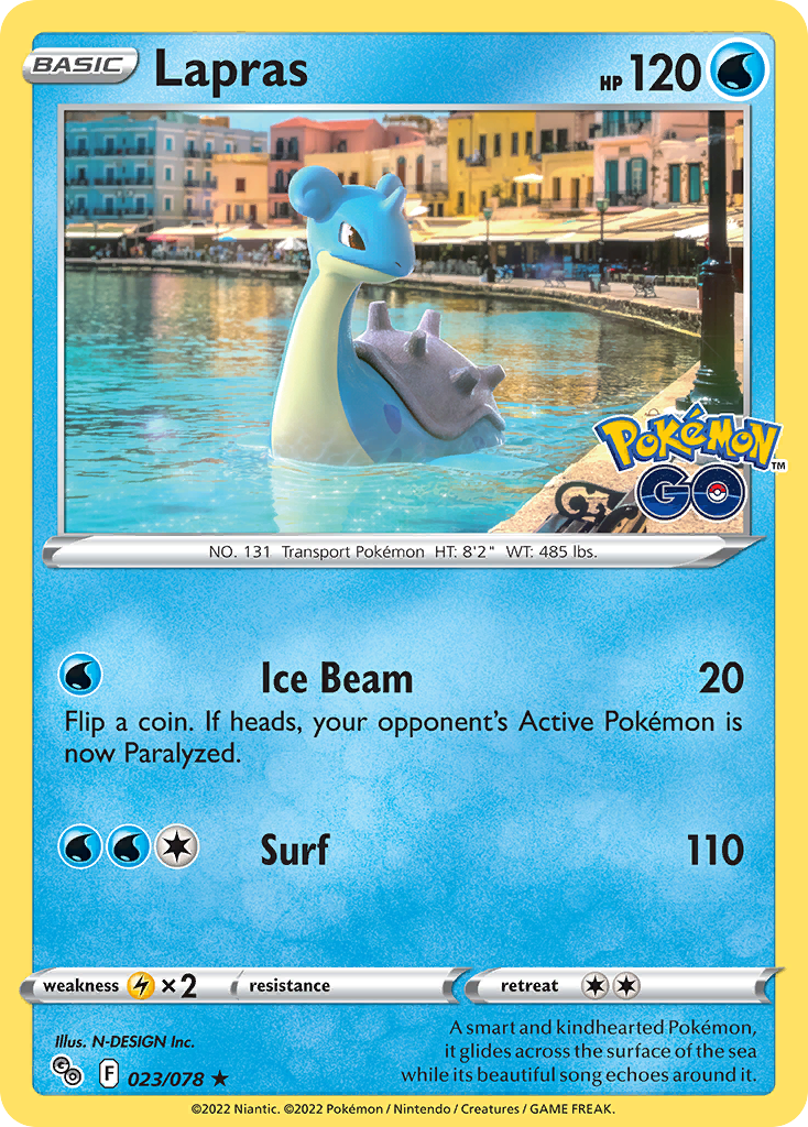 Lapras 023/078 Pokémon GO