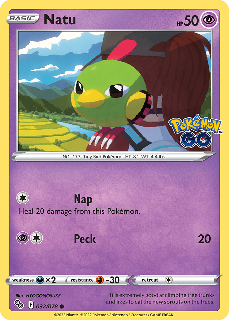 Natu 032/078 Pokémon GO