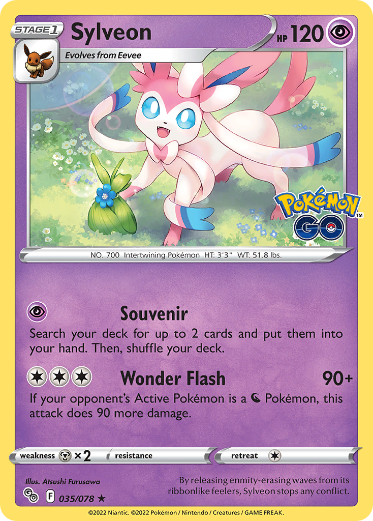 Sylveon 035/078 Pokémon GO