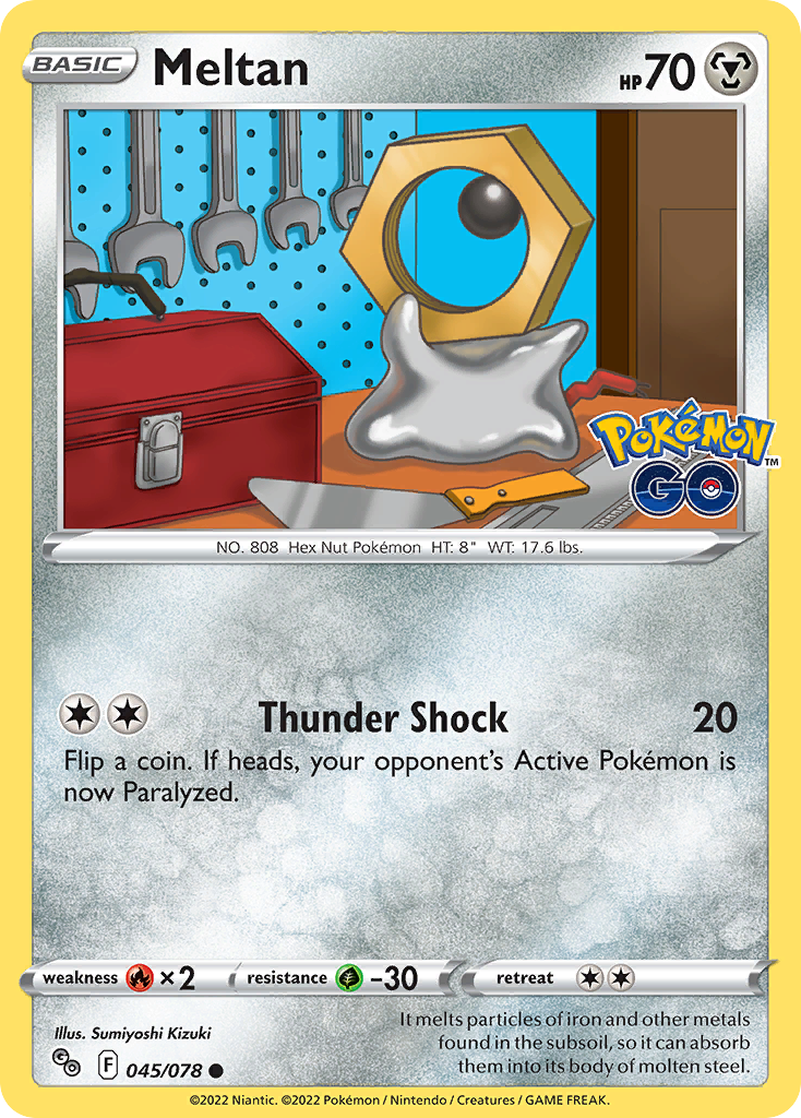 Meltan 045/078 Pokémon GO