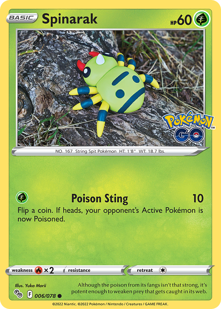 Spinarak 006/078 Pokémon GO