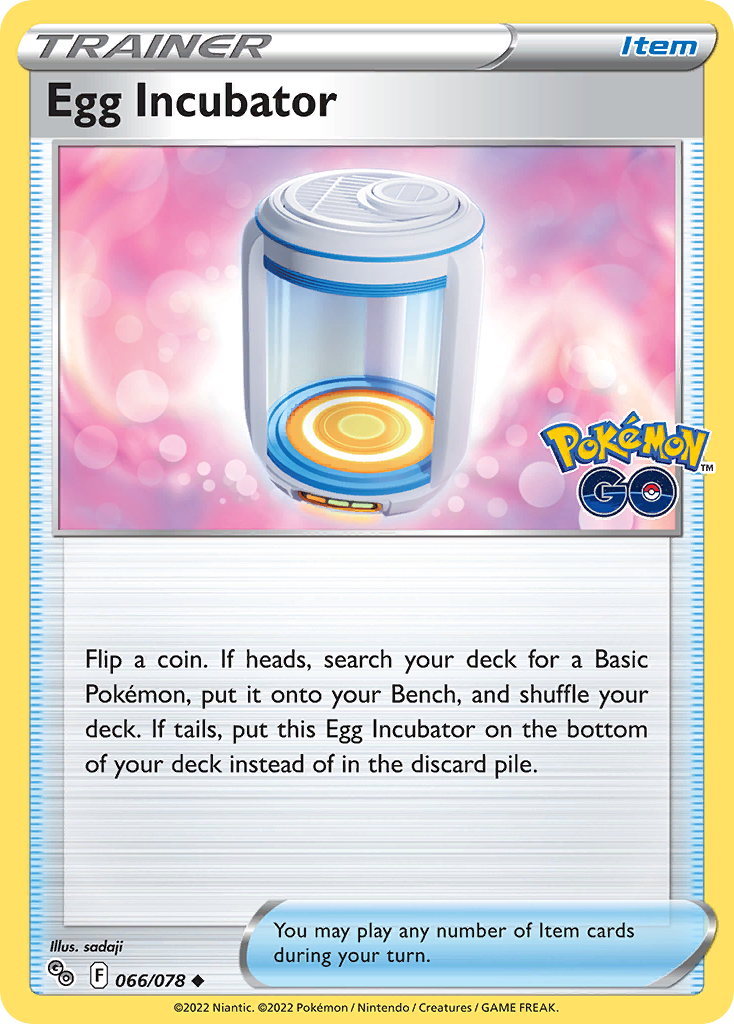 Egg Incubator 066/078 Pokémon GO